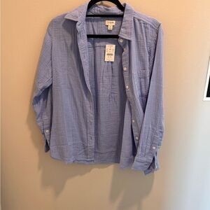 J. Crew Light Blue Button Down Shirt